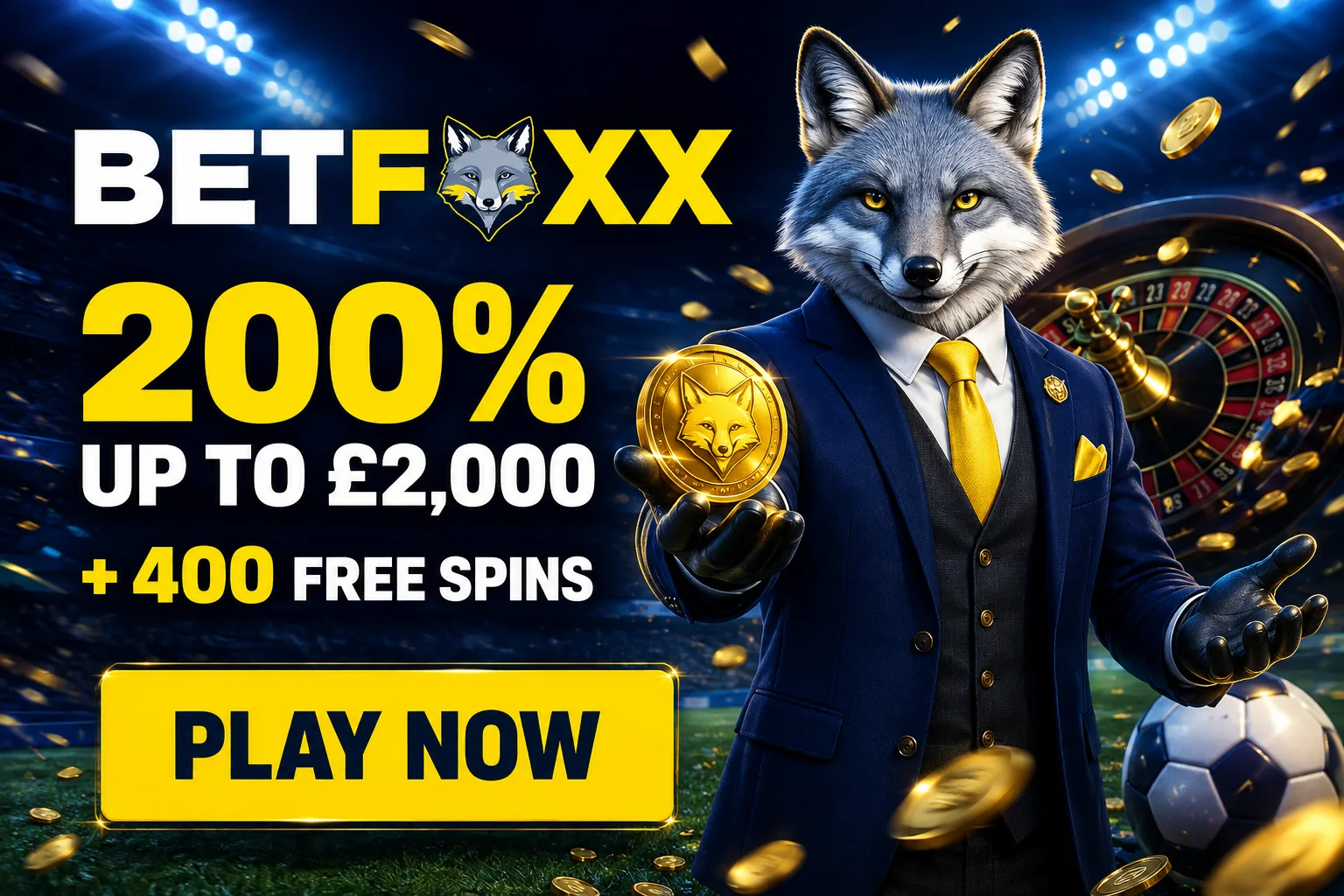 Betfoxx casino promotion